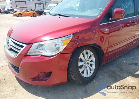 2012 Volkswagen Routan Se из США, поврежденный, VIN 2C4RVABG5CR355524